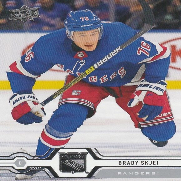 Brady Skjei NYR Hockey Card Collection - Picture 2 of 4